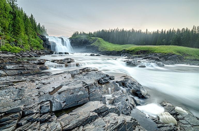 De Tännforsen waterval