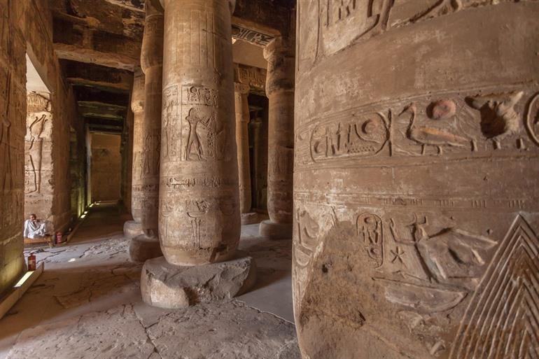 De Tempel van Seti I in Abydos