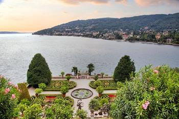 De tuinen van Palazzo Borromeo, Isola Bella