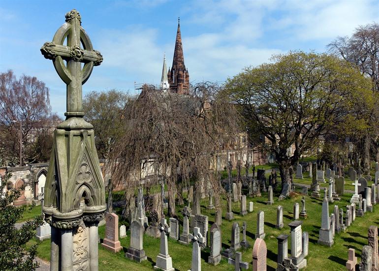 Dean Cemetery bezoeken, Edinburgh