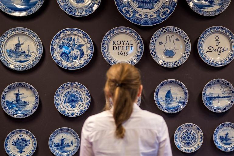 Delfts blauw in Royal Delft