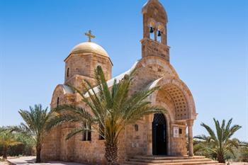 Doopplaats van Jezus in de Jordaanrivier, Jordanië