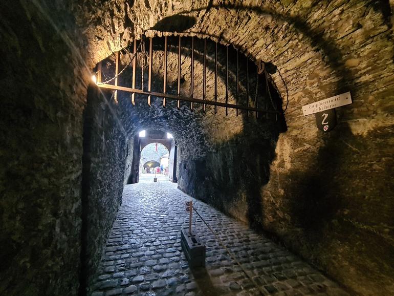 Doorgang Kasteel van Bouillon