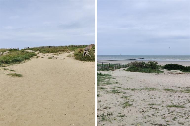 Duinen aan Fort Napoleon, Oostende