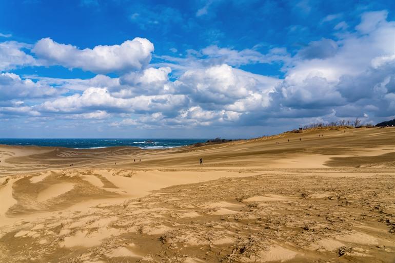 Duinen in het San'in Kaigan National Park
