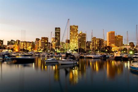 Durban in Zuid-Afrika