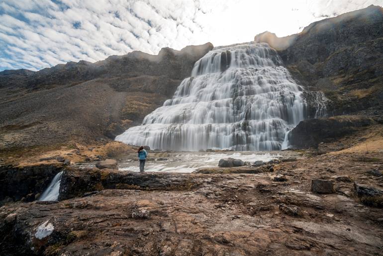 Dynjandi of Fjallfoss waterval
