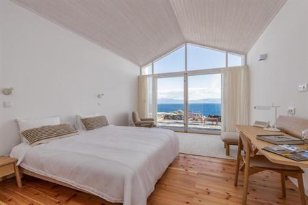 Ecolodge in Cais do Galego boeken met uitzicht op zee