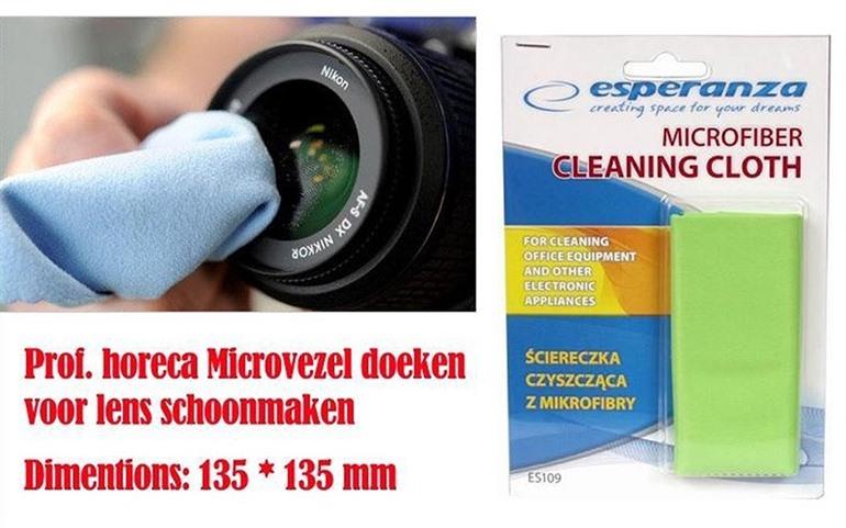 Een propere lens met deze doekjes
