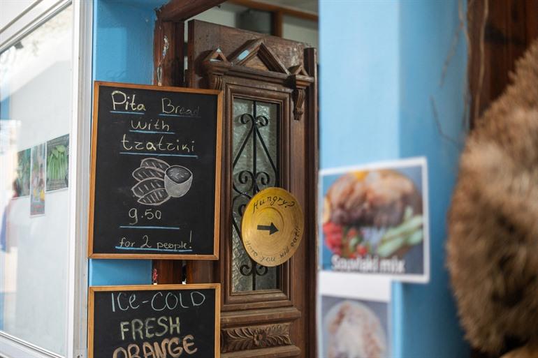 Eetgelegenheden in Olympos