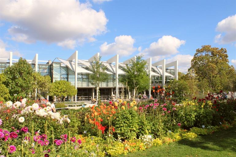 Egapark dicht bij Erfurt