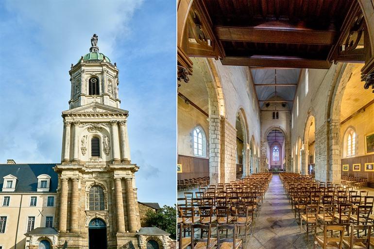 Église Notre-Dame-en-Saint-Melaine bezoeken in Rennes, Bretagne