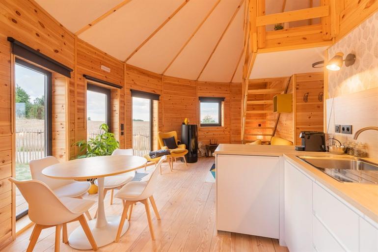 Eigentijdse yurt in Hannut boeken