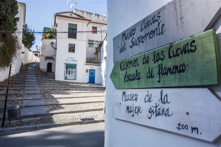 El Albaicín wijk, Granada