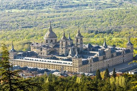 El Escorial luchtfoto