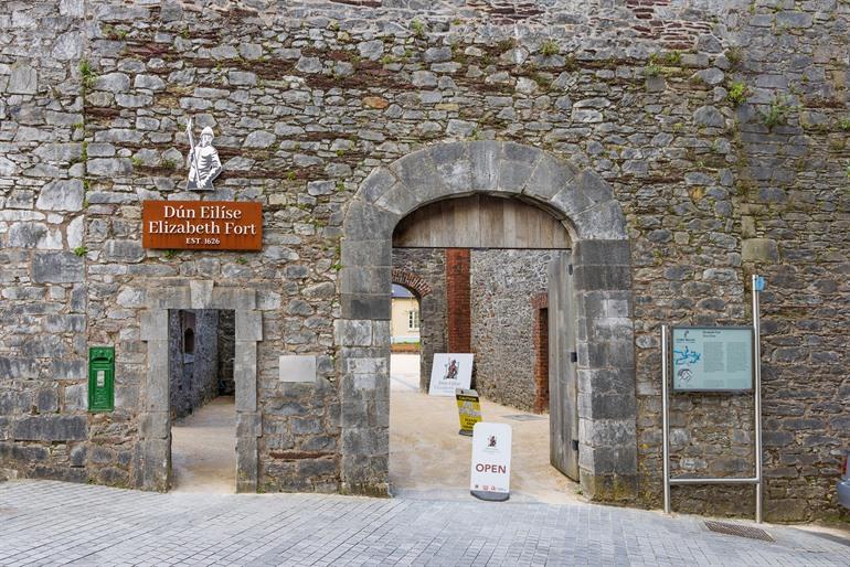Elizabeths fort bezoeken in Cork, Ierland
