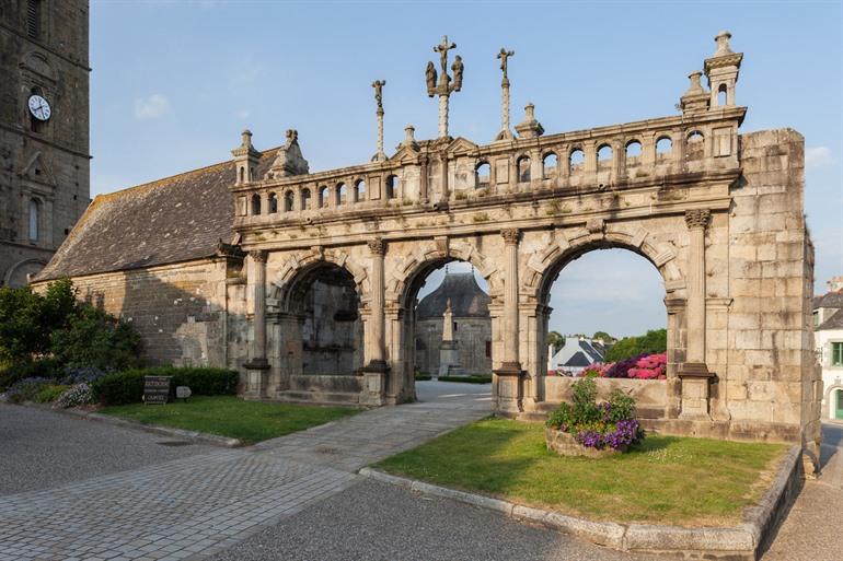 Enclos paroissial van Lampaul-Guimiliau, Bretagne
