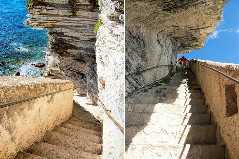 Escalier du Roi d’Aragon, Bonifacio