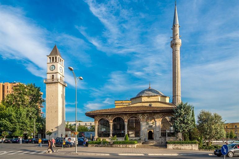 Et’hem Bey-moskee Tirana, Albanië
