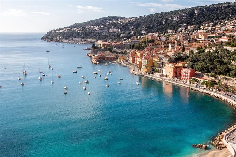 Eze-sur-Mer, dagje genieten op het strand