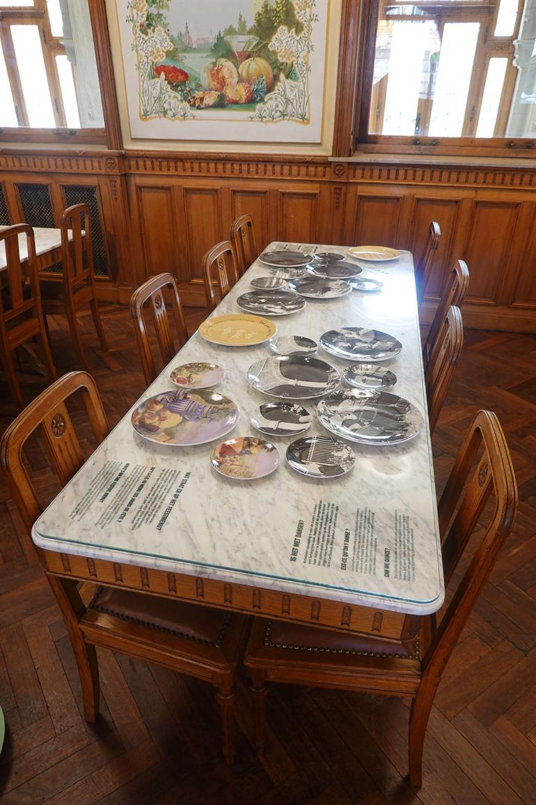 Feestrefter in de Wintertuin Ursulinen, Onze-Lieve-Vrouw-Waver