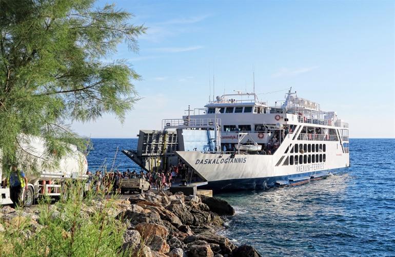 Ferry vanuit Agia Roumeli naar Chora Sfakion
