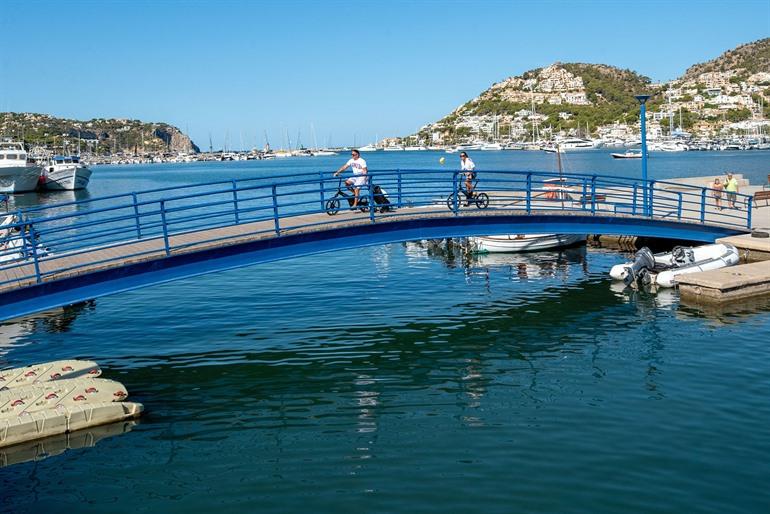 Fietsen door Port d'Andratx, Mallorca