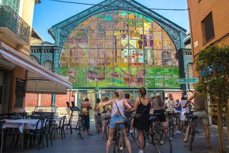 Fietsen in Málaga met gids langs topbezienswaardigheden