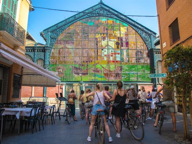 Fietsen in Málaga met gids langs topbezienswaardigheden