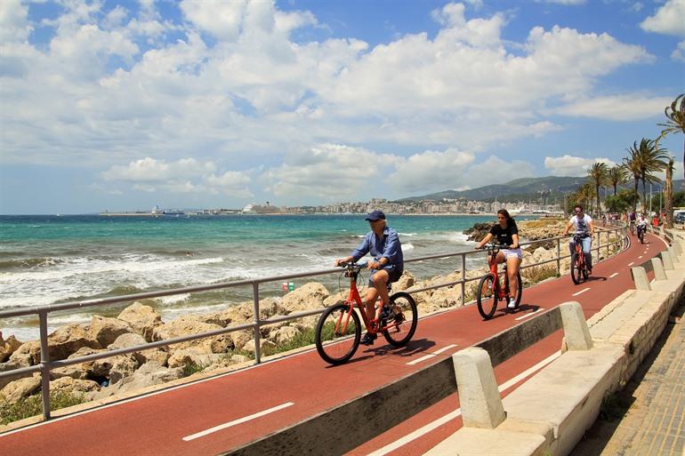 Fietsen in Palma de Mallorca