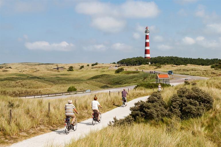 Fietsen op Ameland