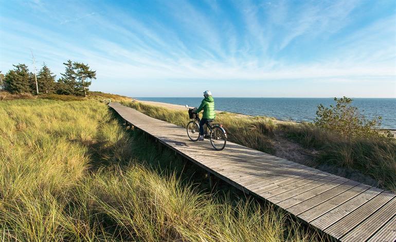 Fietsen op het eiland Föhr