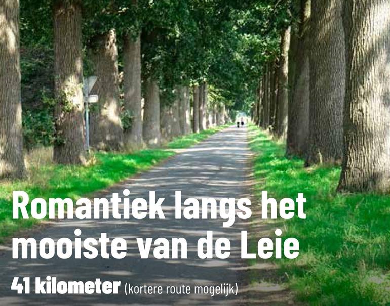 Fietsroute Oost-Vlaanderen Lucien Van Impe