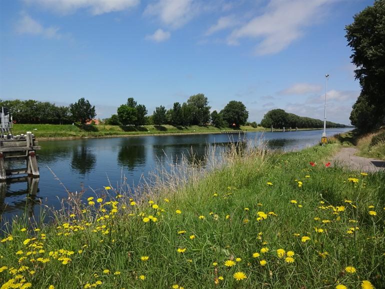 Fietsroute Veerse meer met Middelburg en Vlissingen