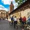 Fietstocht door het oude centrum van Krakau