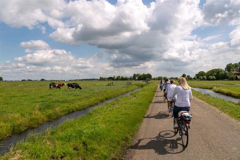 Fietstour door het platteland, Amsterdam