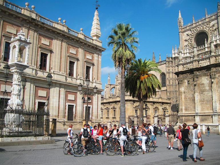 Fietstour in Sevilla