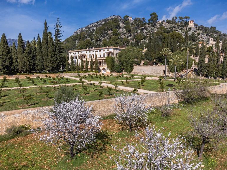 Finca Raixa nabij Bunyola, Mallorca