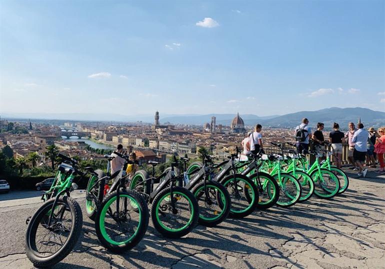 Firenze verkennen met een e-bike
