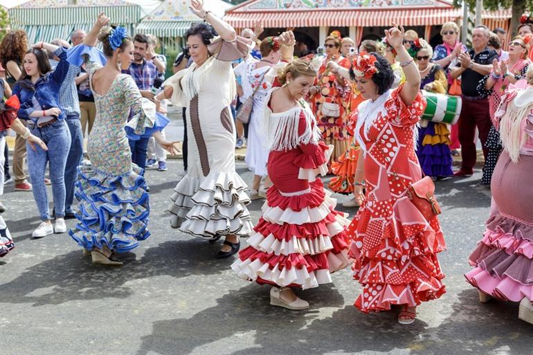 Flamenco danseres Sevilla