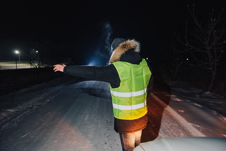 Fluo hesje verplicht