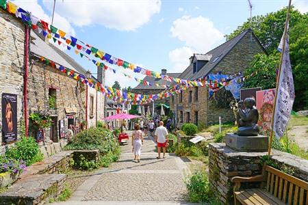 Fotofestival in La Gacilly, Bretagne