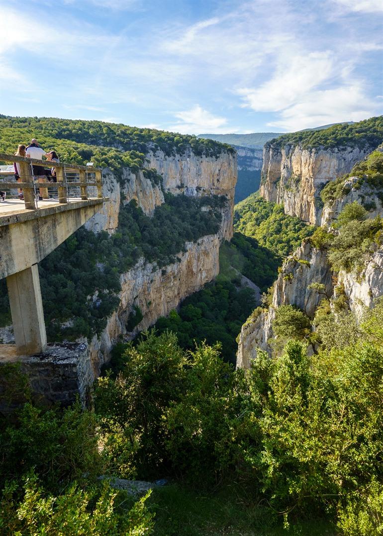 Foz de Arbayún en de Foz de Lumbier