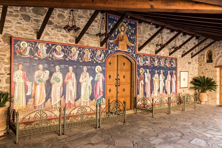 Fresco's in het Grote Meteoron