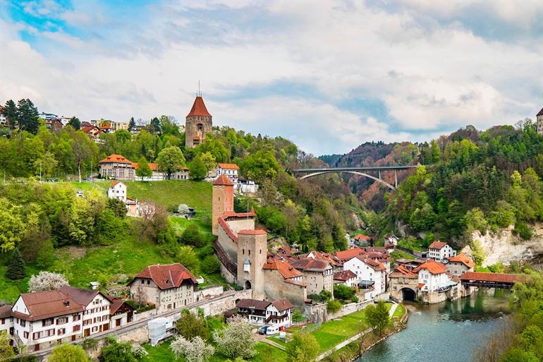Fribourg bezoeken in Zwitserland