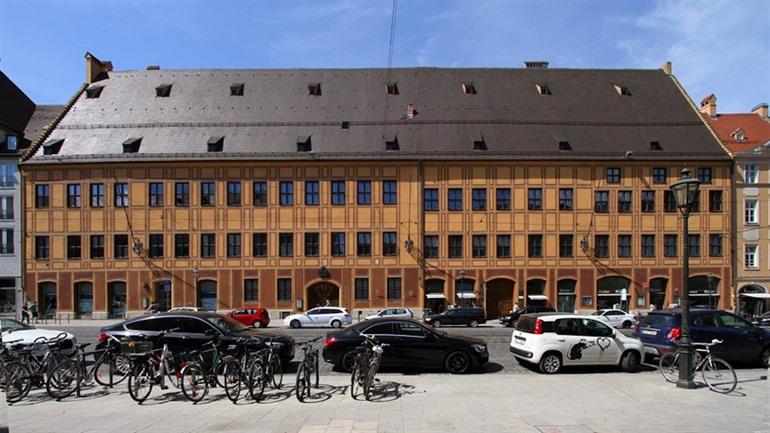 Fuggerhaus in Augsburg, Duitsland