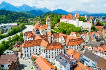 Füssen in Duitsland