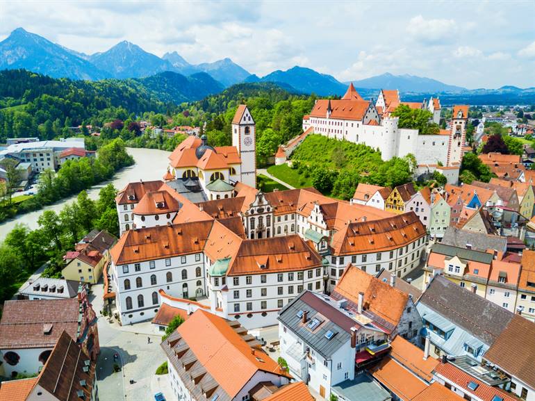 Füssen in Duitsland