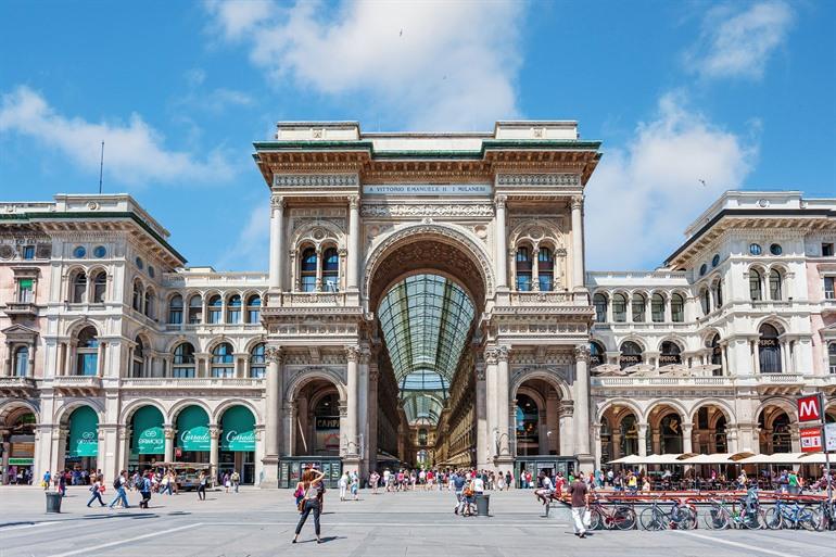 Galleria Vittorio Emanuele II in Milaan