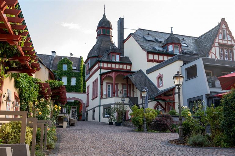 Gebouw in Jugendstil-stijl in Traben-Trarbach
